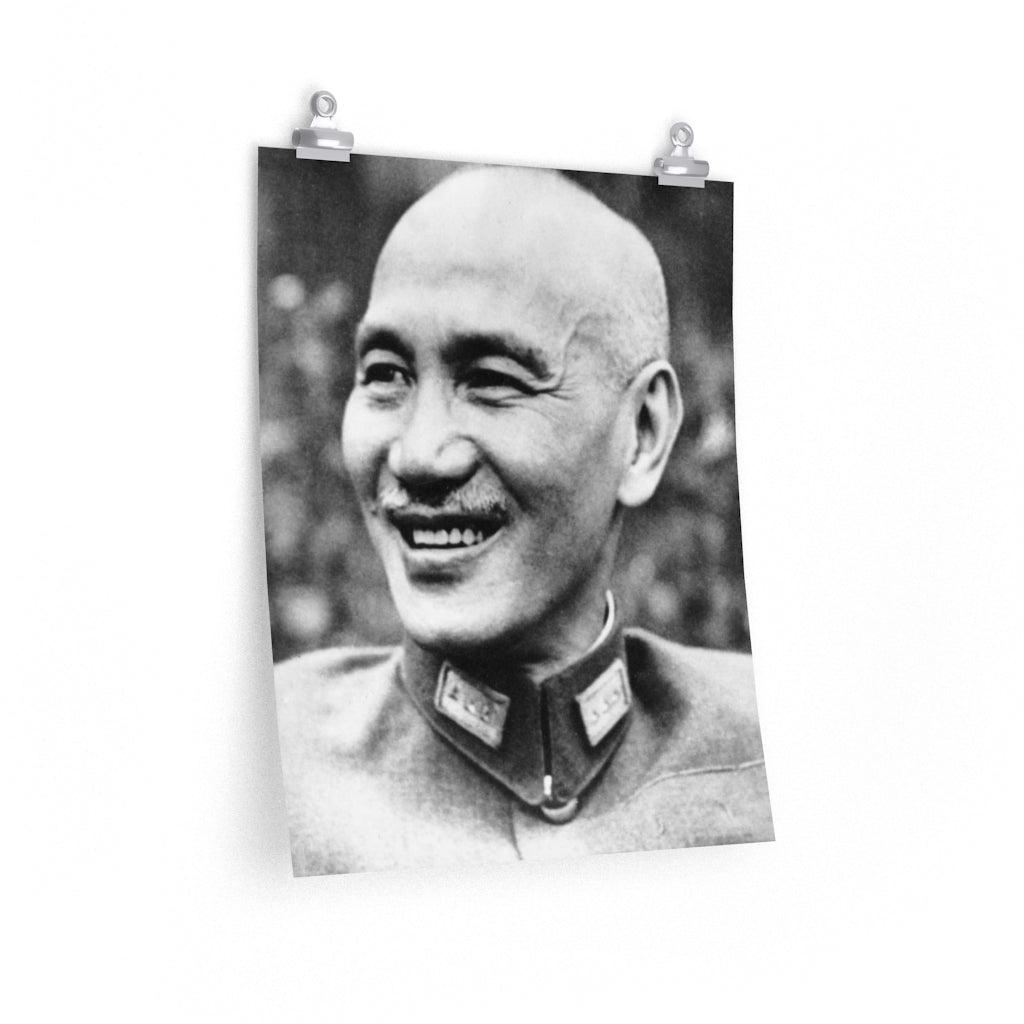 Chiang Kai Shek Portrait Print Poster - Art Unlimited
