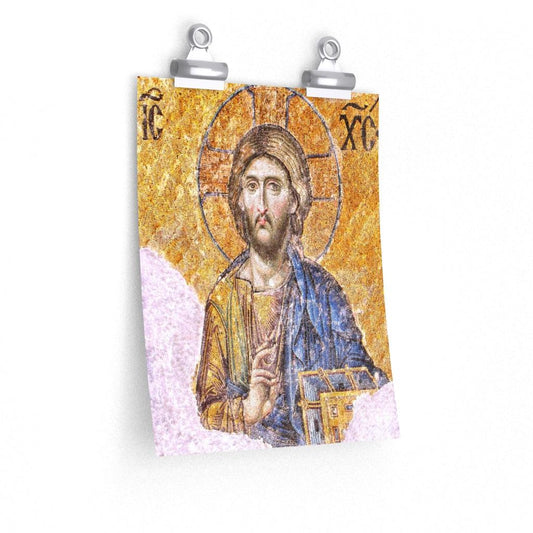 Christ Pantocrator Portrait Print Poster - Art Unlimited