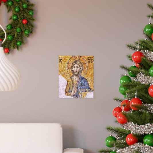 Christ Pantocrator Portrait Print Poster - Art Unlimited