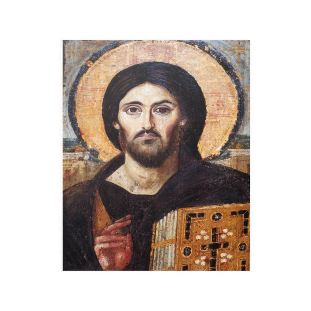 Christ Pantocrator - Saint Catherine's Monastery Print Poster - Art Unlimited
