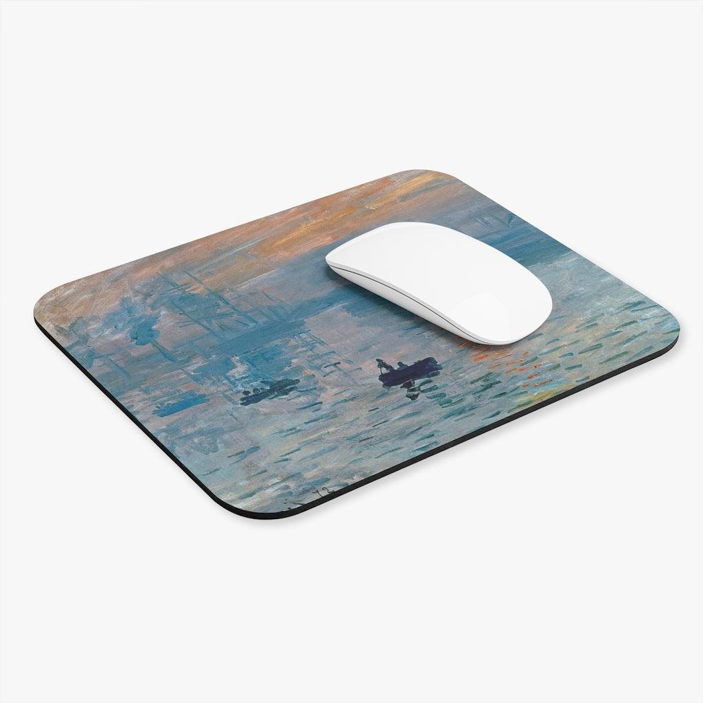 Claude Monet Impression Sunrise Mouse Pad - Art Unlimited