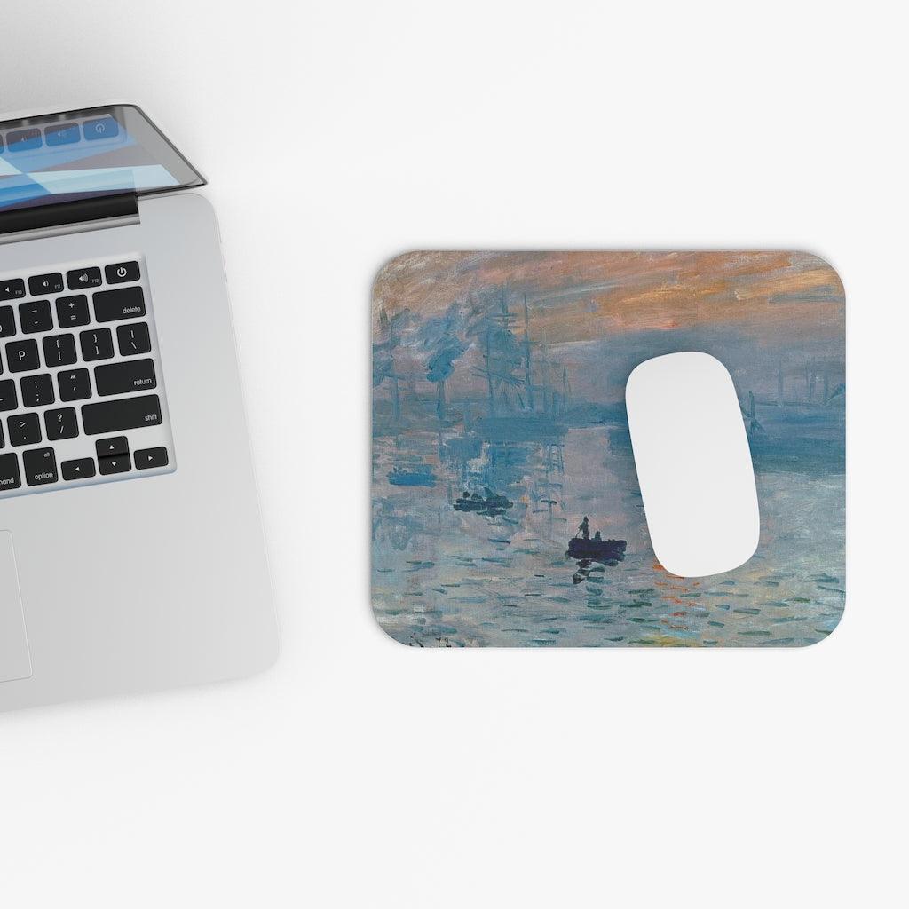 Claude Monet Impression Sunrise Mouse Pad - Art Unlimited