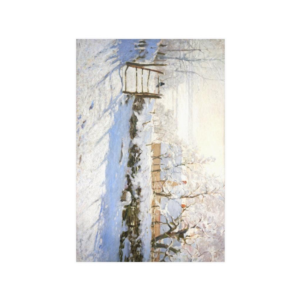 Claude Monet - The Magpie Print Poster - Art Unlimited