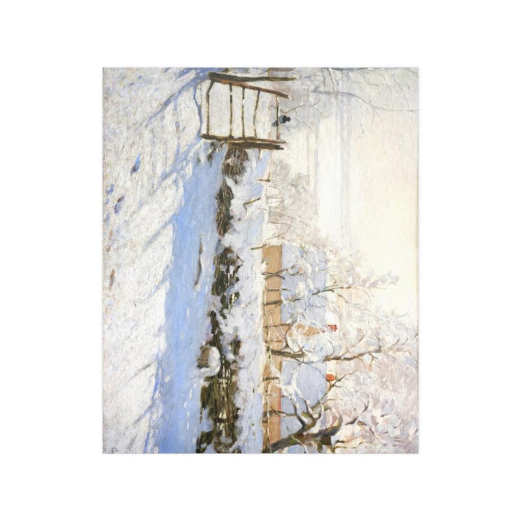 Claude Monet - The Magpie Print Poster - Art Unlimited