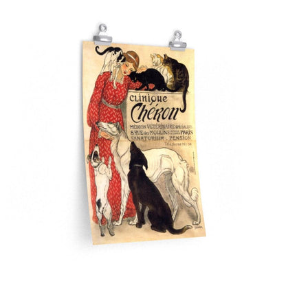 Clinique Cheron - Theophile Steinlen Print Poster - Art Unlimited