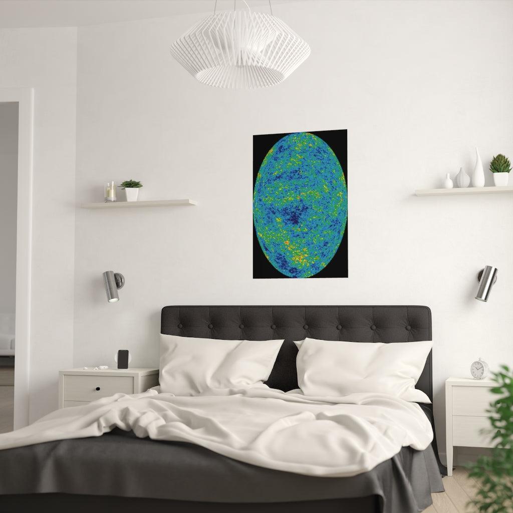 Cosmic Microwave Background Print Poster - Art Unlimited