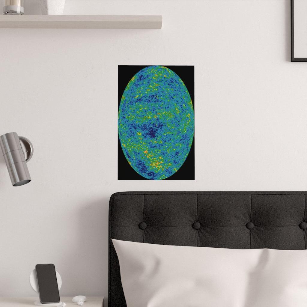 Cosmic Microwave Background Print Poster - Art Unlimited