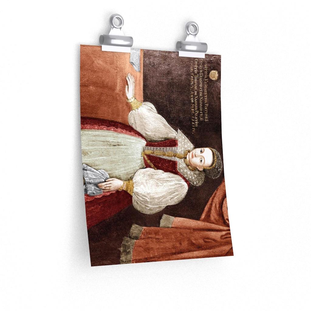 Countess Elizabeth Bathory Print Poster - Art Unlimited