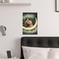 Couple Kissing On Vintage Crescent Moon Print Poster - Art Unlimited