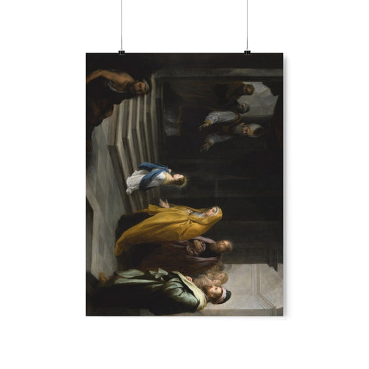 The Presentation Of Mary By Bartolome Esteban Murillo Print Poster