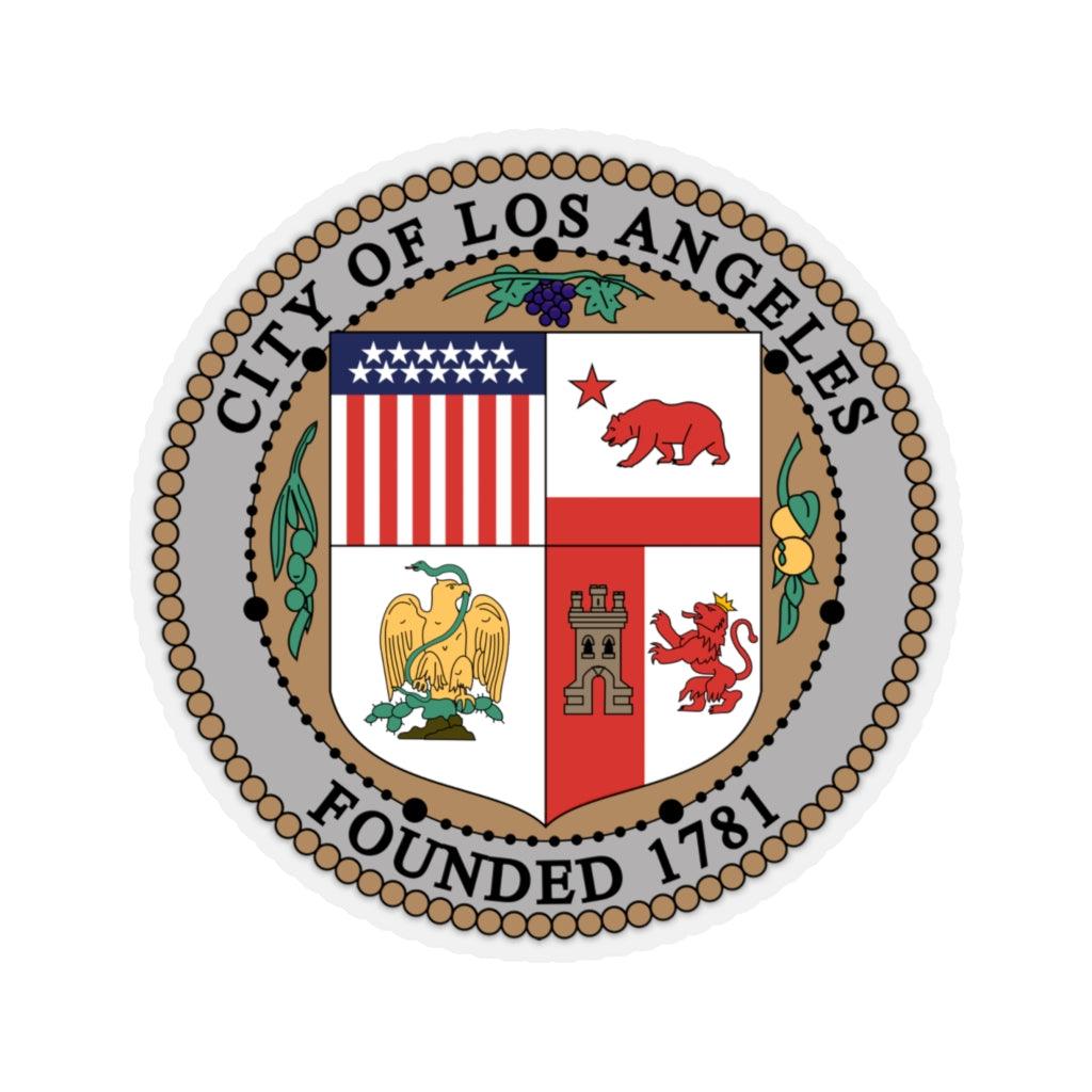 Seal Of Los Angeles Sticker - Art Unlimited