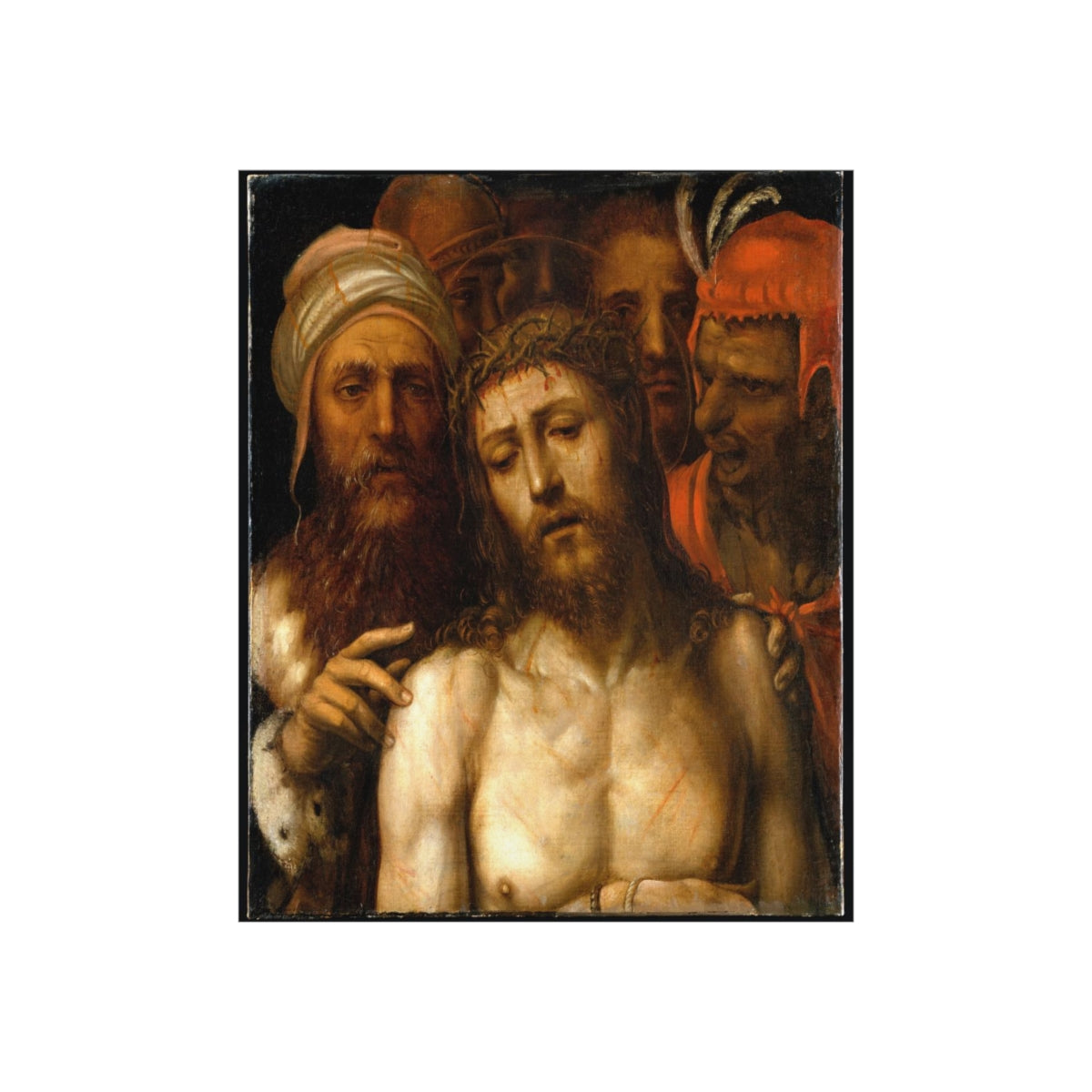 Christ Presented To The People - Giovanni Antonio Bazzi - Il Sodoma Ecce Homo Print Poster