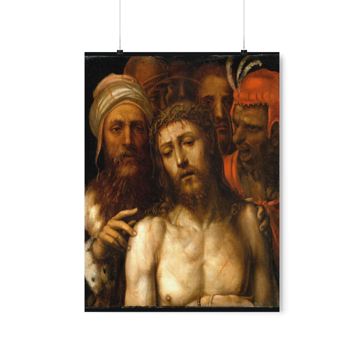 Christ Presented To The People - Giovanni Antonio Bazzi - Il Sodoma Ecce Homo Print Poster