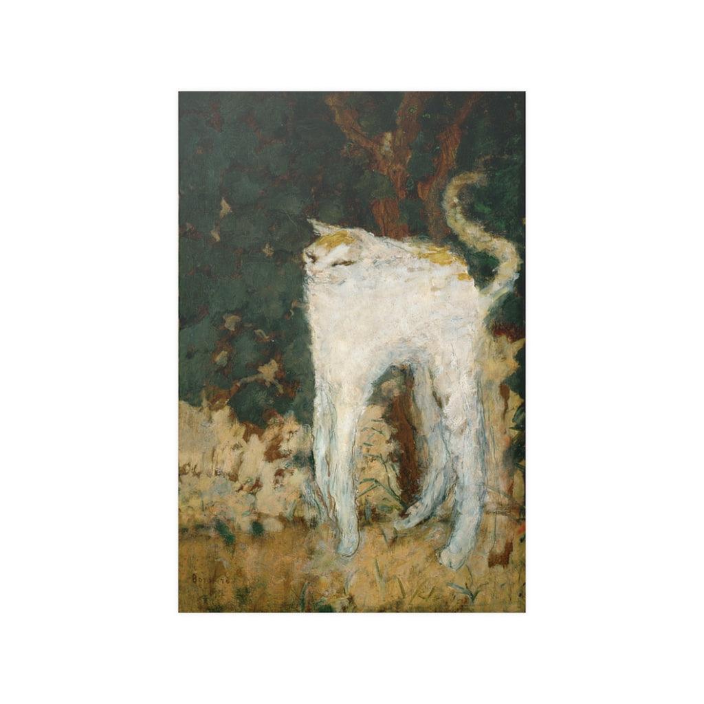 The White Cat - Pierre Bonnard Print Poster - Art Unlimited