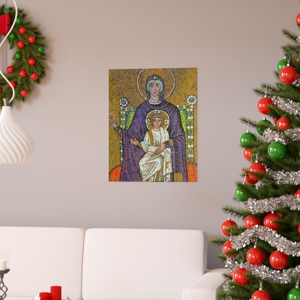 Our Lady Of Theotokos Print Poster - Art Unlimited