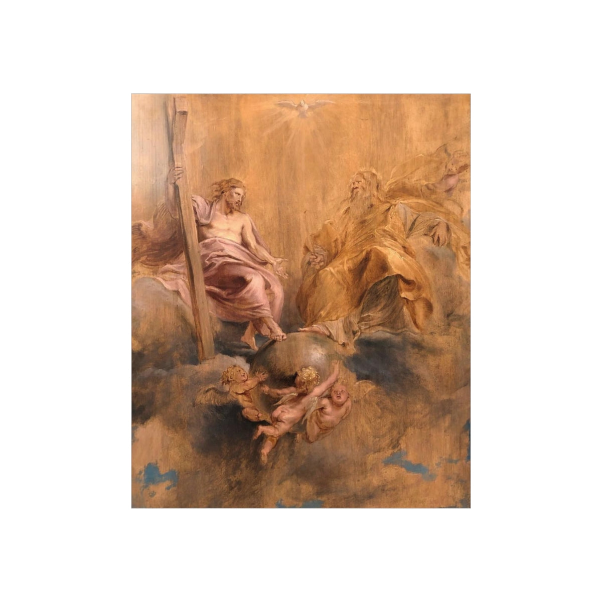 The Holy Trinity Peter Paul Rubens Print Poster