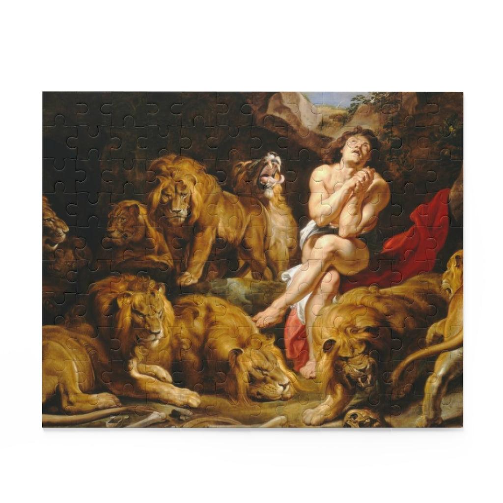 Daniel In The Lions Den Peter Paul Rubens Puzzle - Art Unlimited