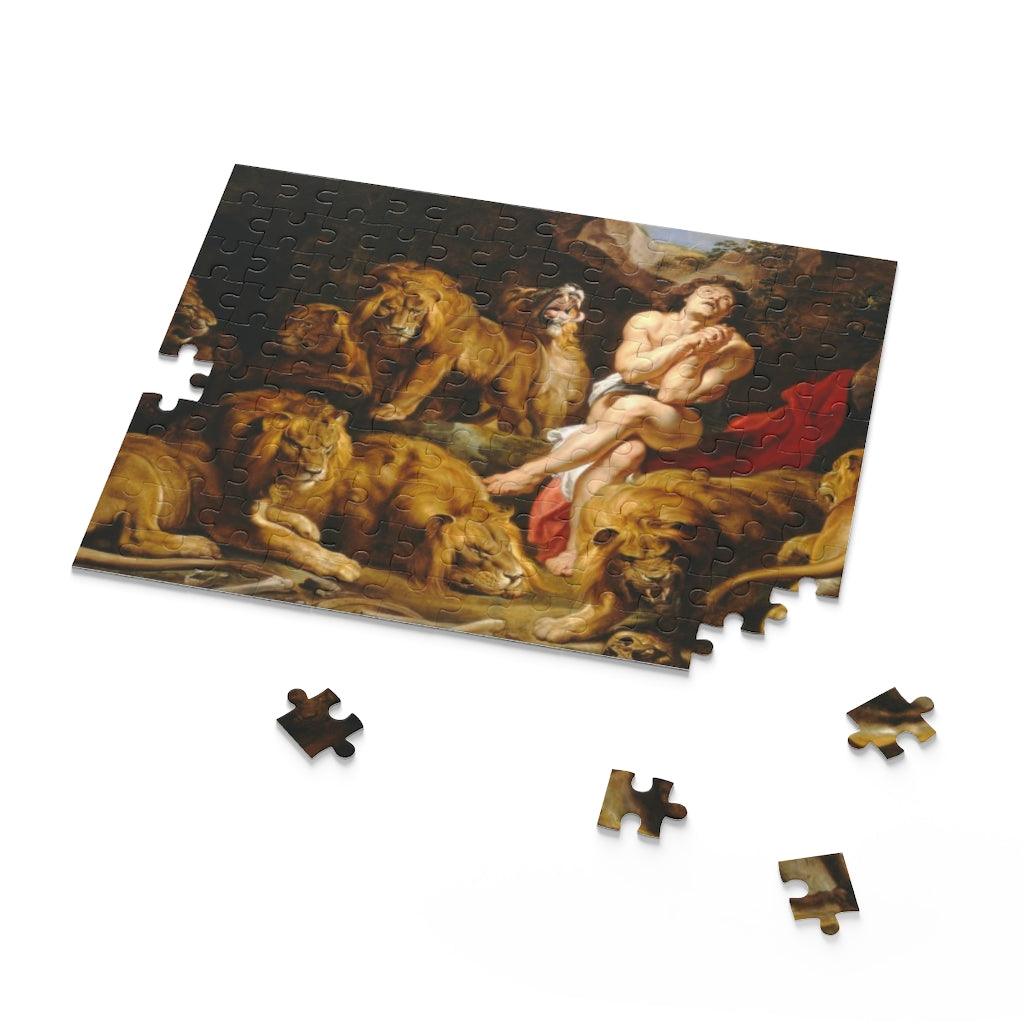 Daniel In The Lions Den Peter Paul Rubens Puzzle - Art Unlimited