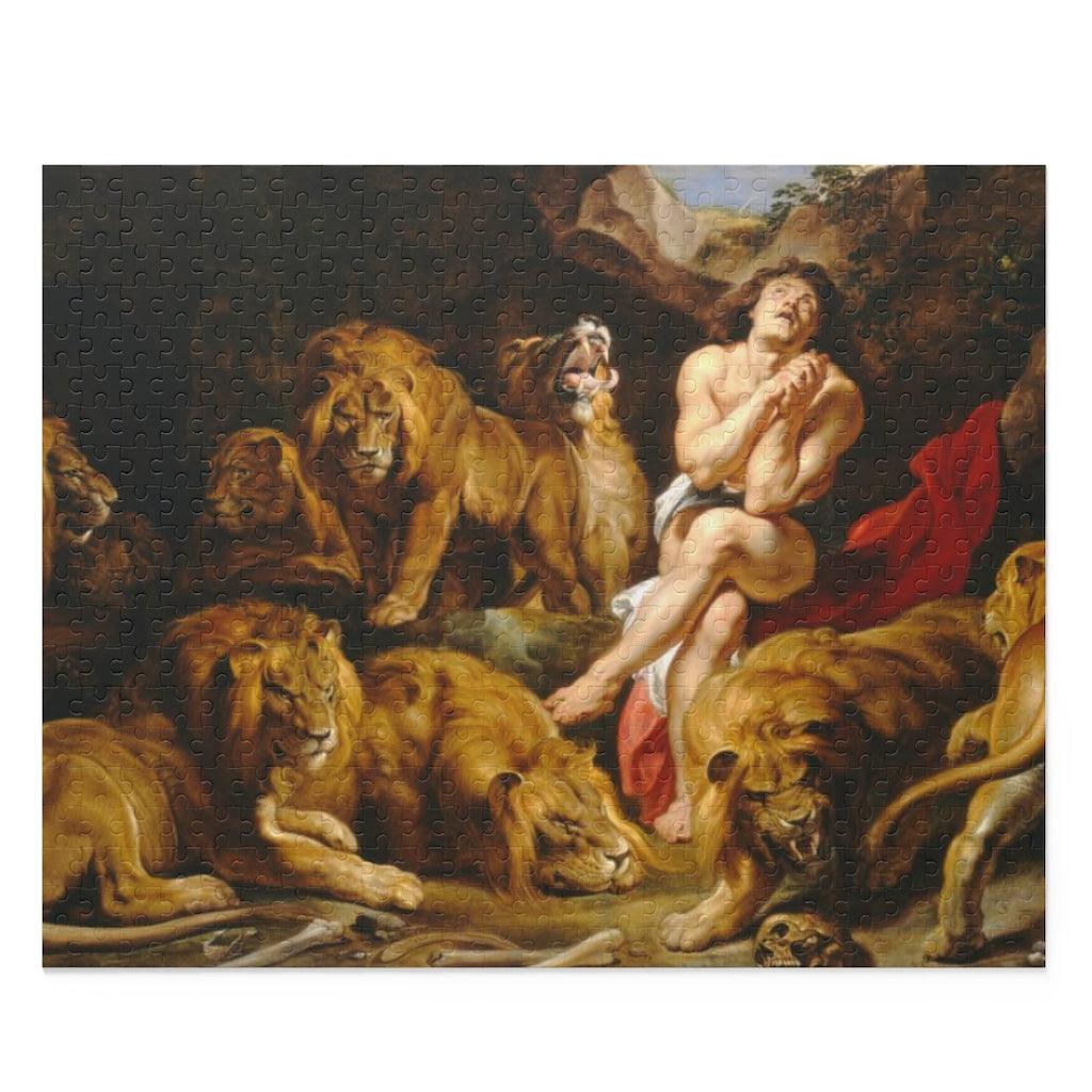 Daniel In The Lions Den Peter Paul Rubens Puzzle - Art Unlimited