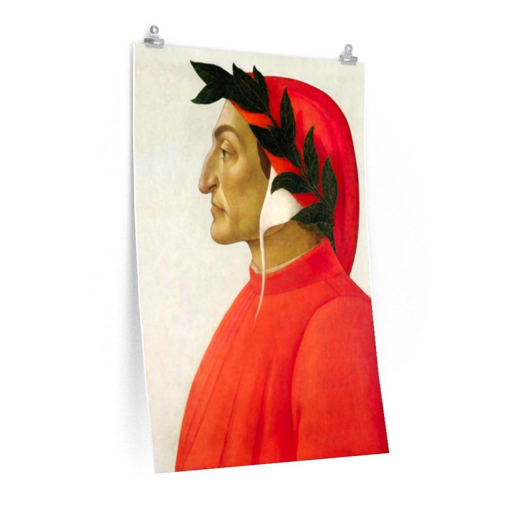 Dante Alighieri Portrait Print Poster - Art Unlimited