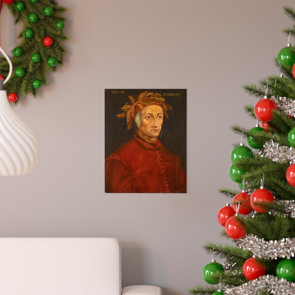 Dante Alighieri Self Portrait Print Poster - Art Unlimited