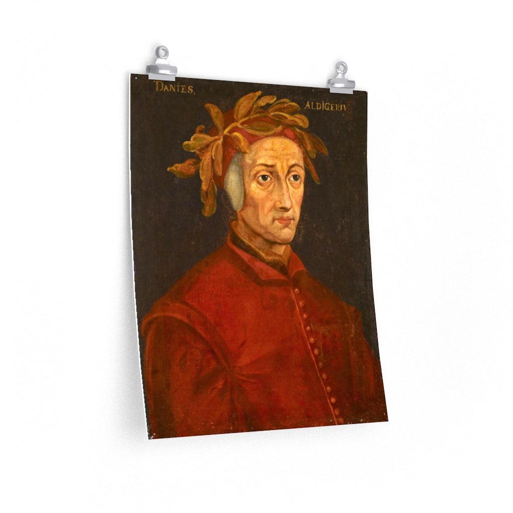 Dante Alighieri Self Portrait Print Poster - Art Unlimited