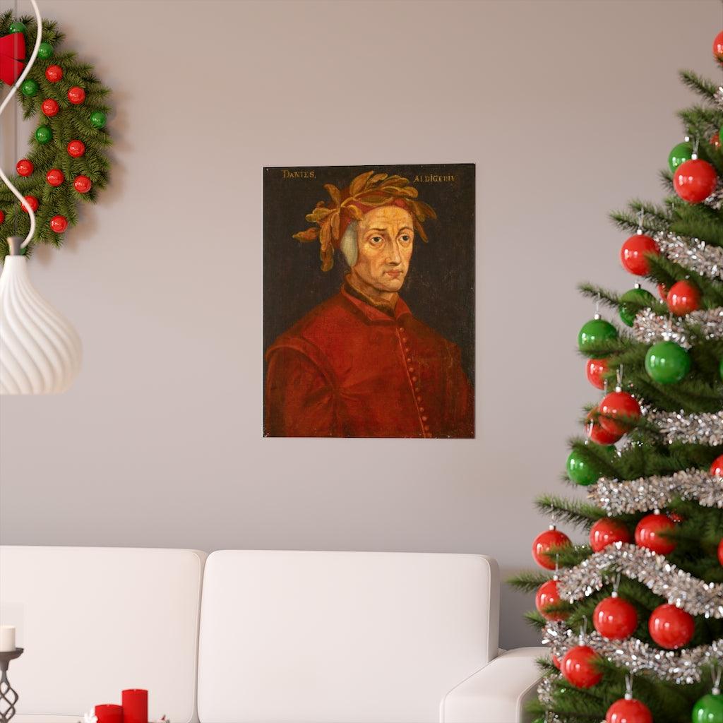 Dante Alighieri Self Portrait Print Poster - Art Unlimited