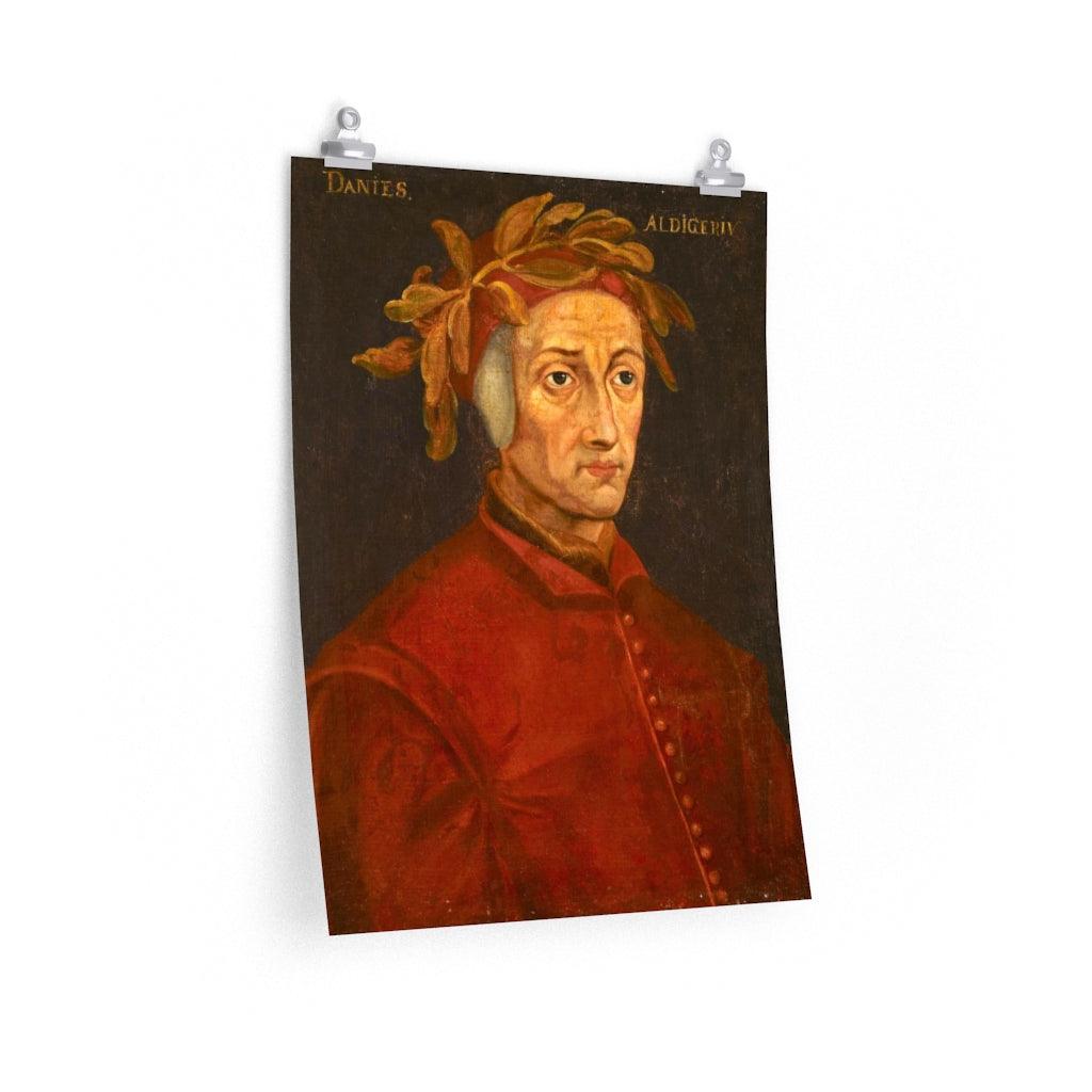 Dante Alighieri Self Portrait Print Poster - Art Unlimited