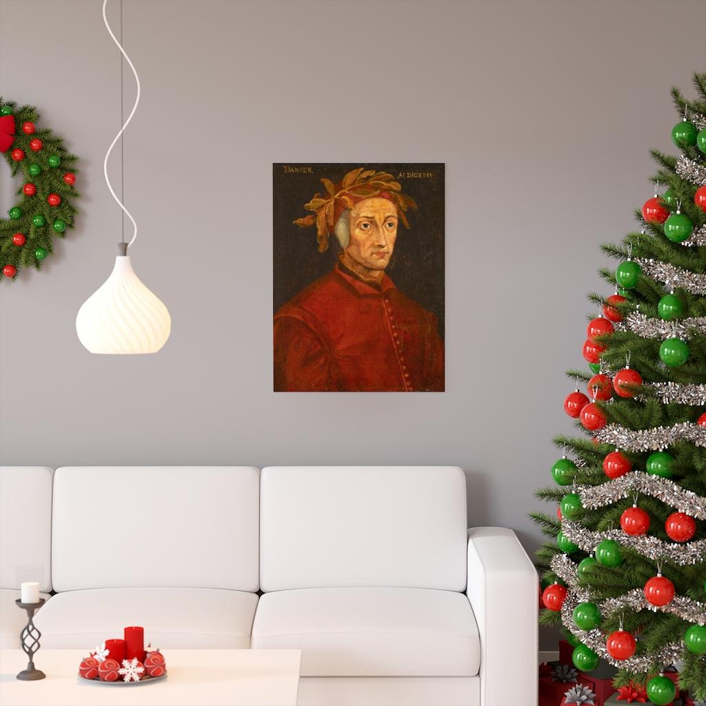 Dante Alighieri Self Portrait Print Poster - Art Unlimited