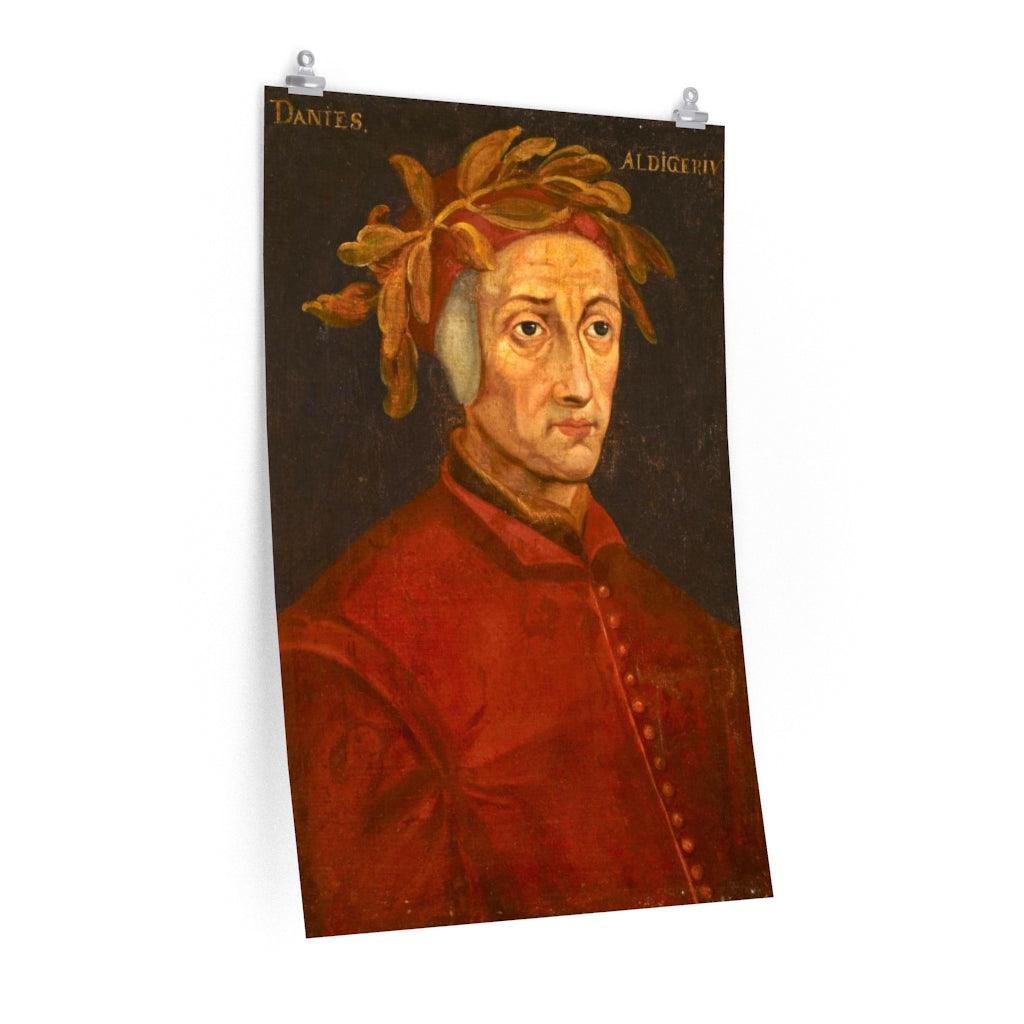 Dante Alighieri Self Portrait Print Poster - Art Unlimited