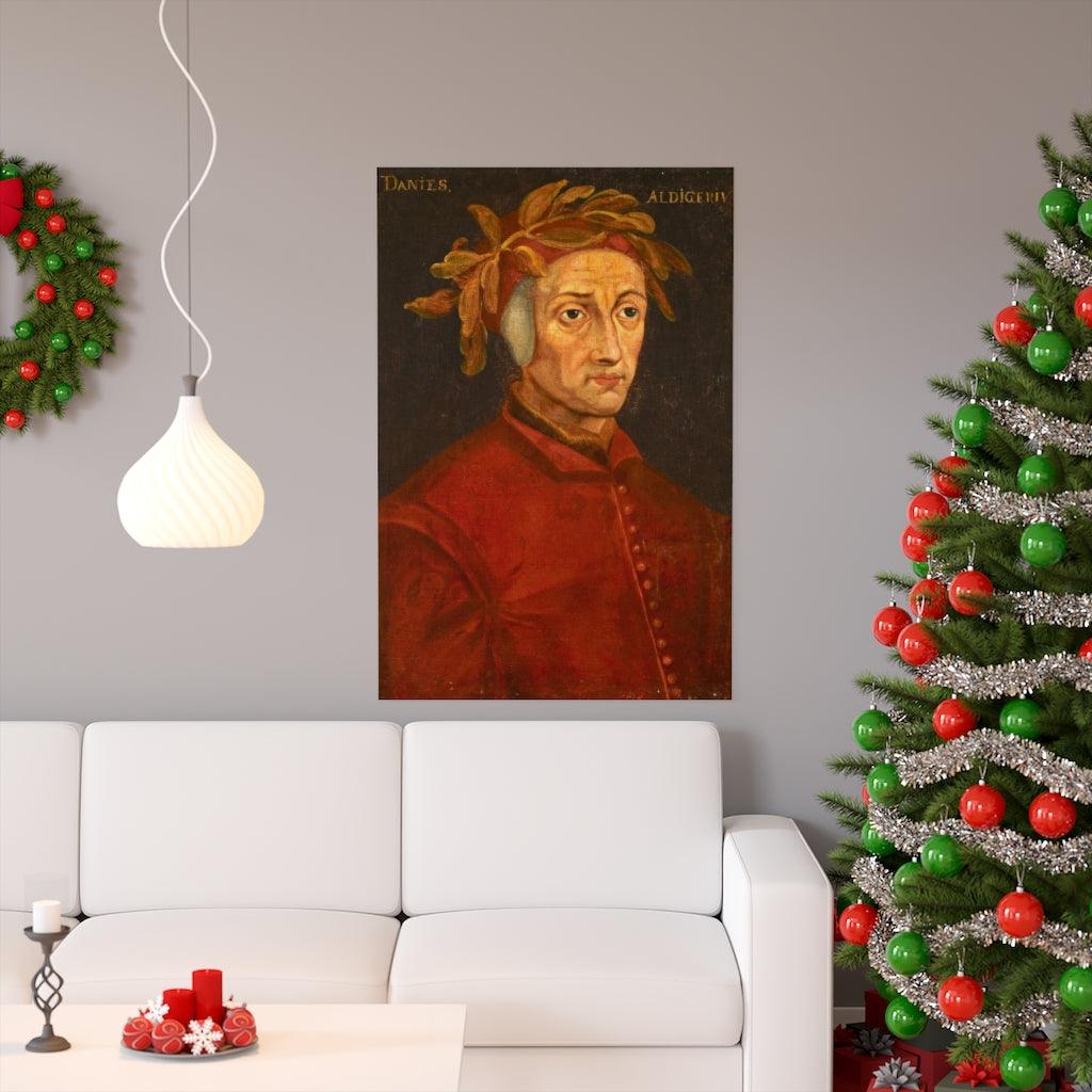 Dante Alighieri Self Portrait Print Poster - Art Unlimited