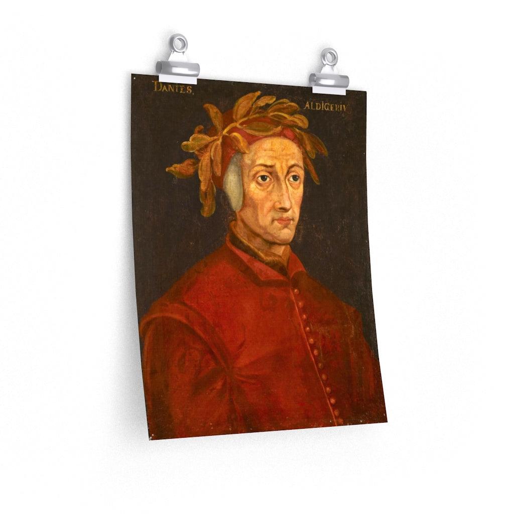 Dante Alighieri Self Portrait Print Poster - Art Unlimited