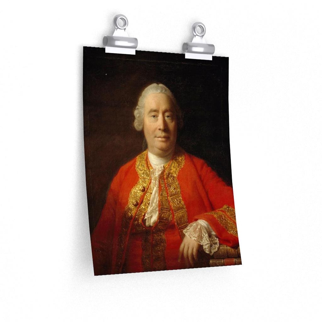 David Hume Portrait Print Poster - Art Unlimited