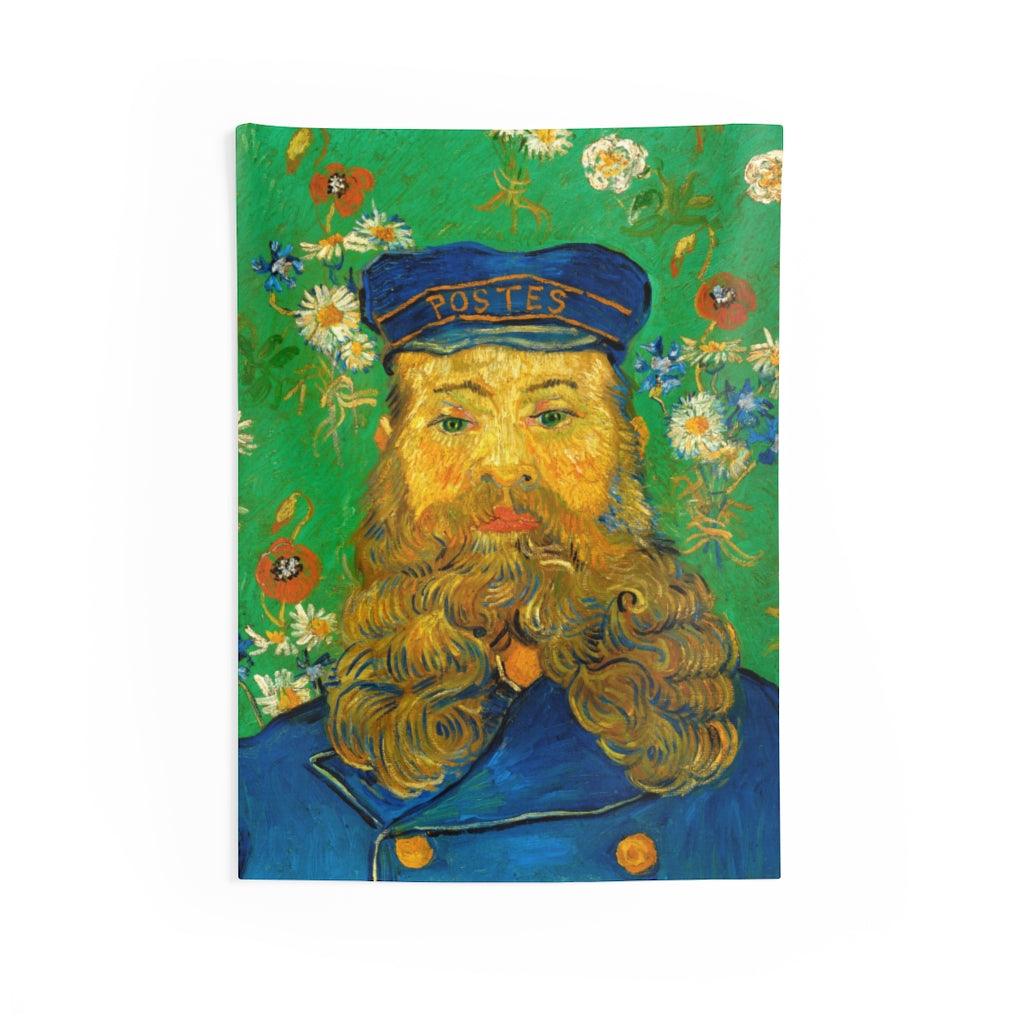 Vincent Van Gogh - Portrait Of Joseph Roulin - The Postman Wall Tapestry - Art Unlimited