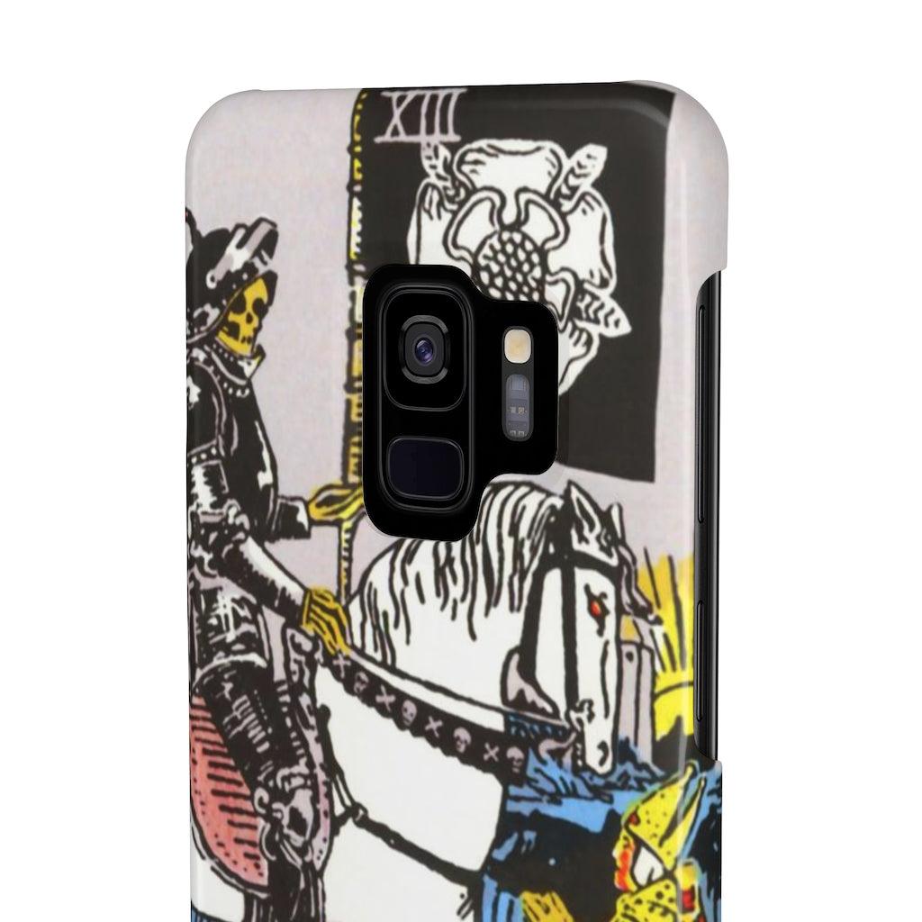 Death Tarot Card Slim Phone Cases, Case-Mate - Art Unlimited