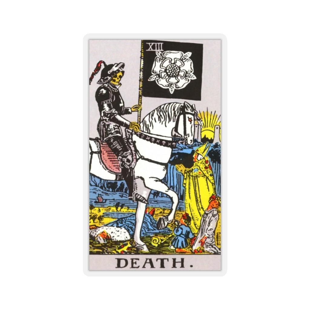 Death Tarot Card Sticker - Art Unlimited