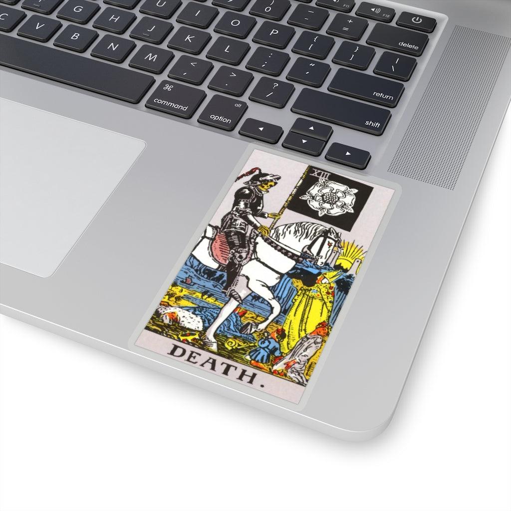 Death Tarot Card Sticker - Art Unlimited