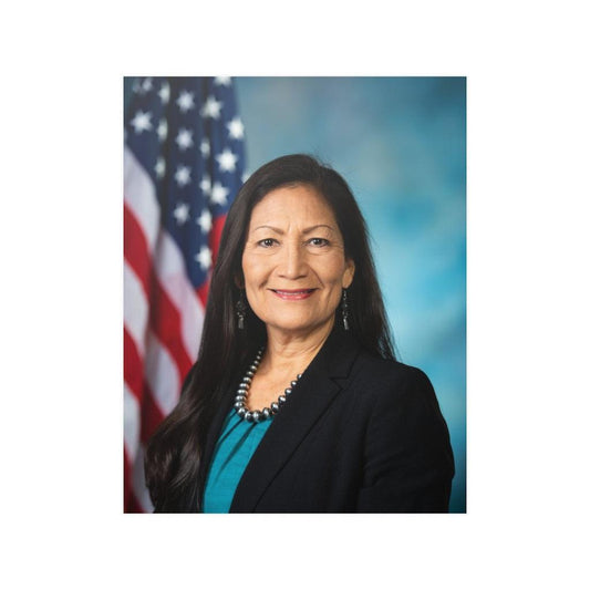 Deb Haaland US Representative Portrait Print Poster - Art Unlimited