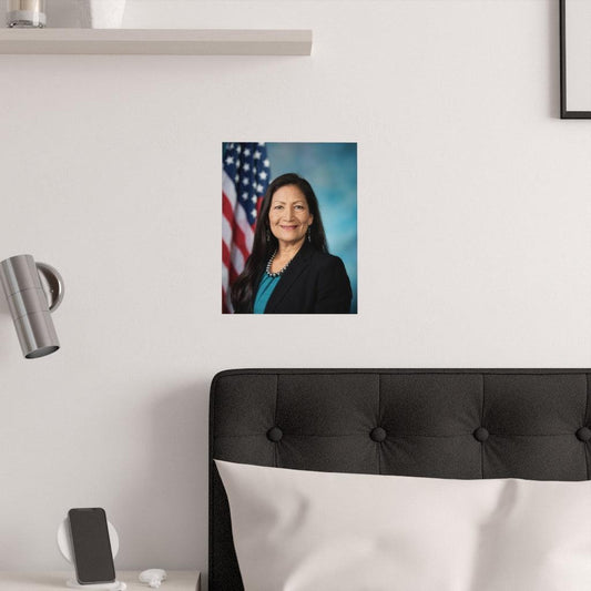 Deb Haaland US Representative Portrait Print Poster - Art Unlimited