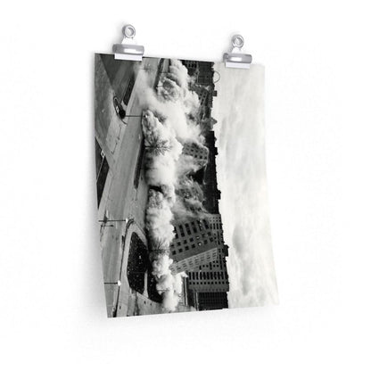 Demolition Of Pruitt Igoe Print Poster - Art Unlimited