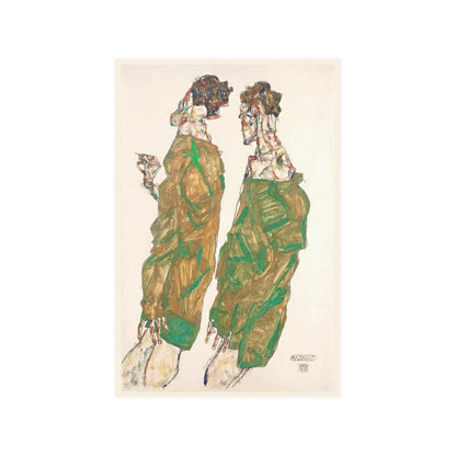 Devotion 1913 - Egon Schiele Print Poster - Art Unlimited