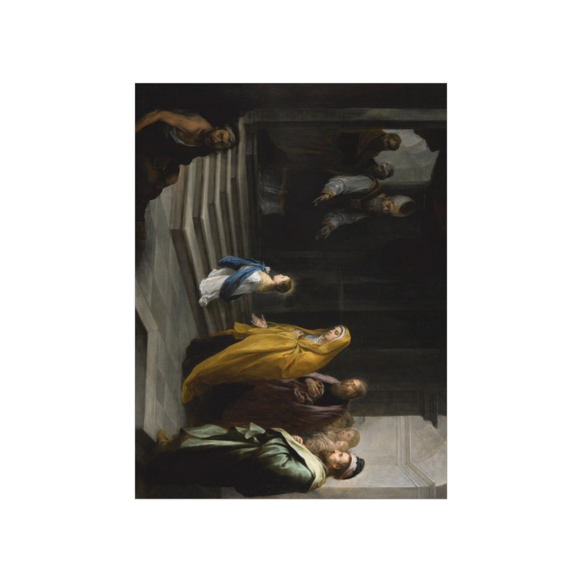 The Presentation Of Mary By Bartolome Esteban Murillo Print Poster