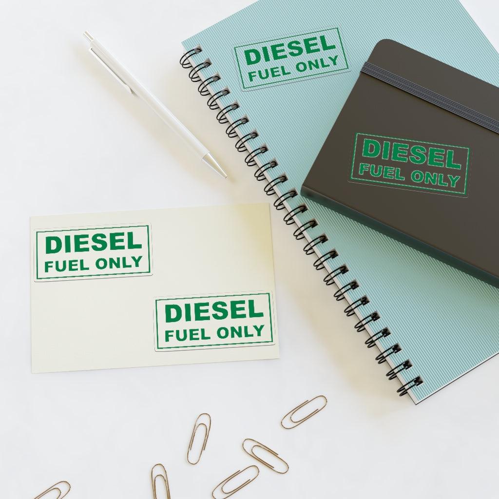 Diesel Fuel Only Sticker Sheet - Art Unlimited