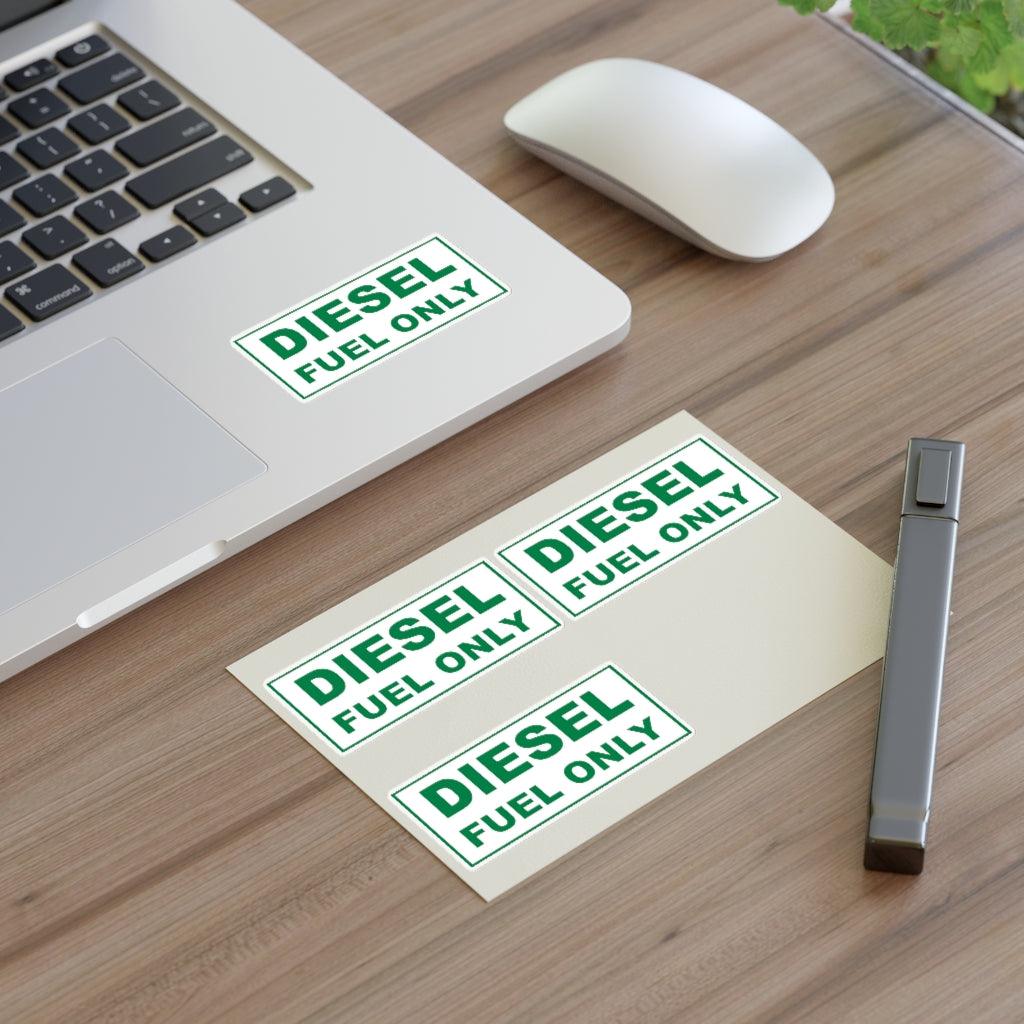 Diesel Fuel Only Sticker Sheet - Art Unlimited