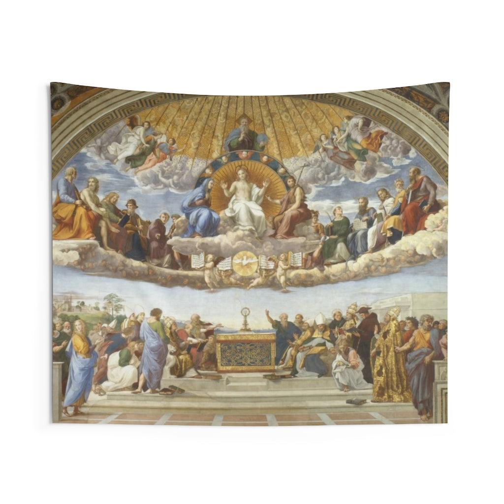 Disputation Of The Holy Sacrament Wall Tapestry - Art Unlimited