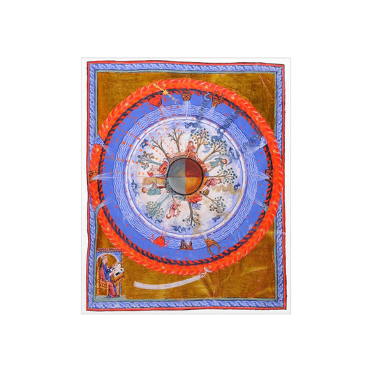 Hildegard Of Bingen Cosmos, Body, And Soul Print Poster