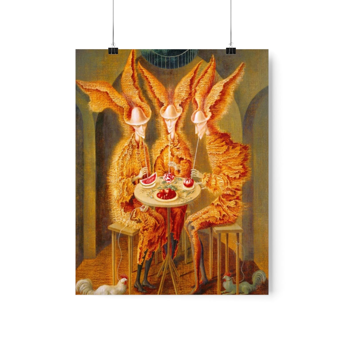 Remedios Varo Vampiros Vegetarianos Print Poster