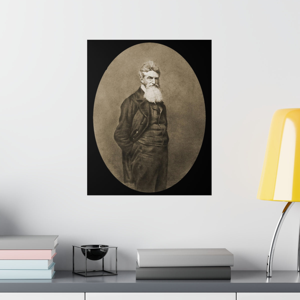 Portrait Of John Brown 1859 Print Poster