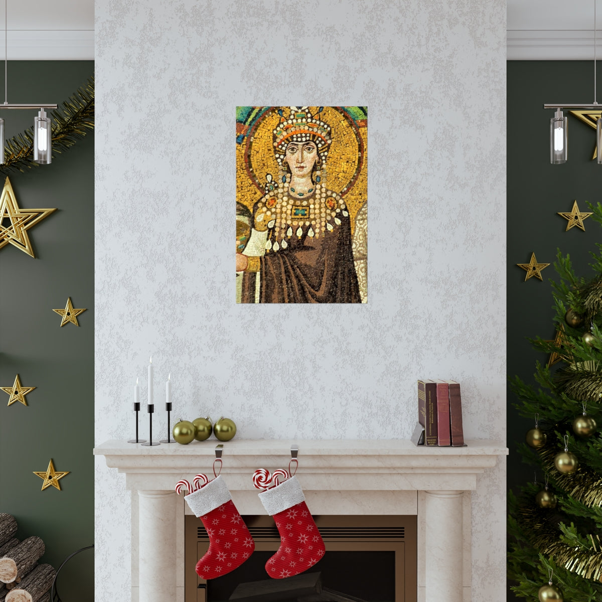 Empress Theodora Portrait Print Poster