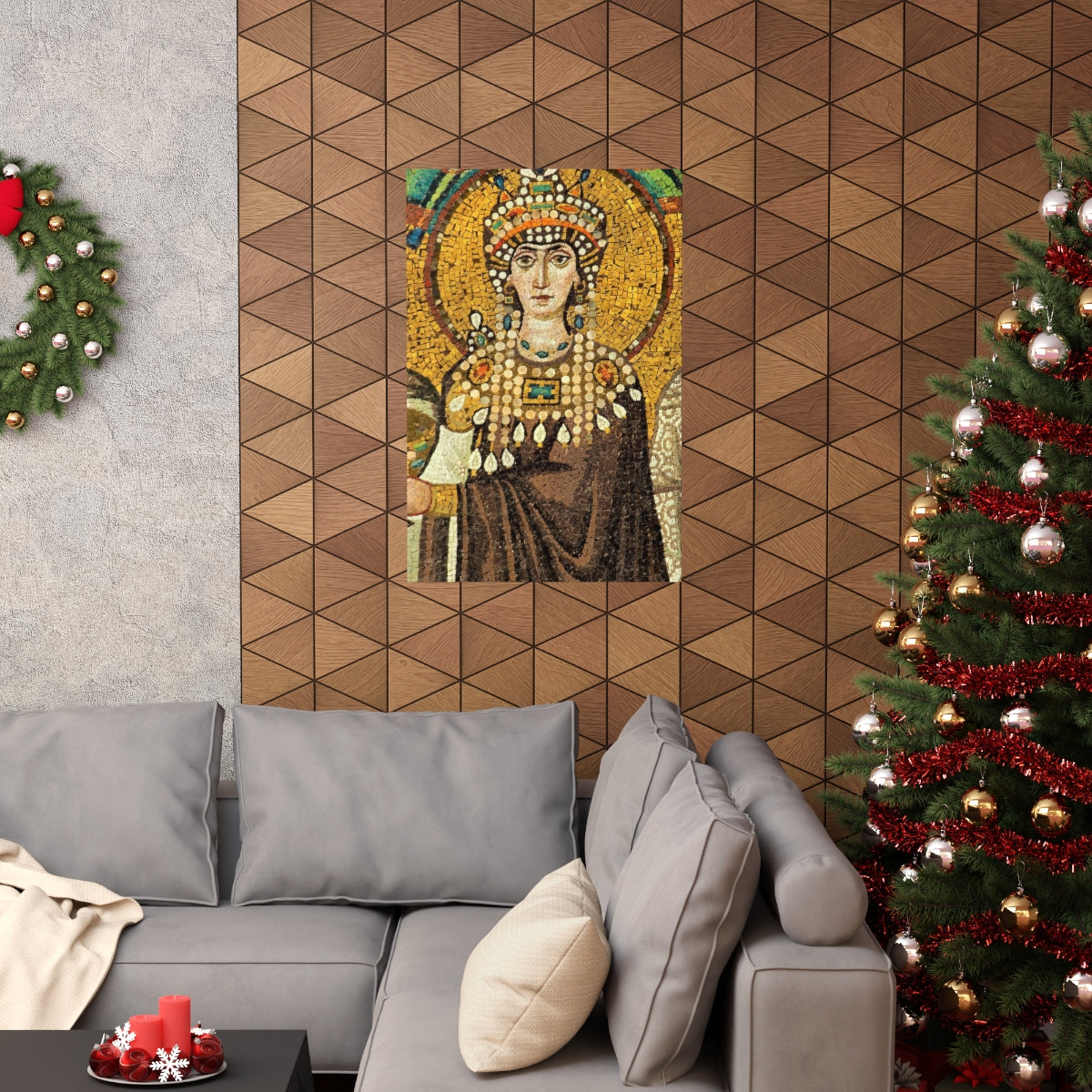 Empress Theodora Portrait Print Poster